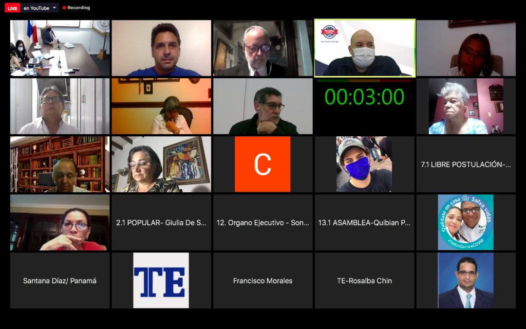Sesión de CNRE - 24 de septiembre